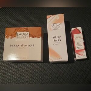 Laura Geller Baked Elements and Filter First Foundation Trio